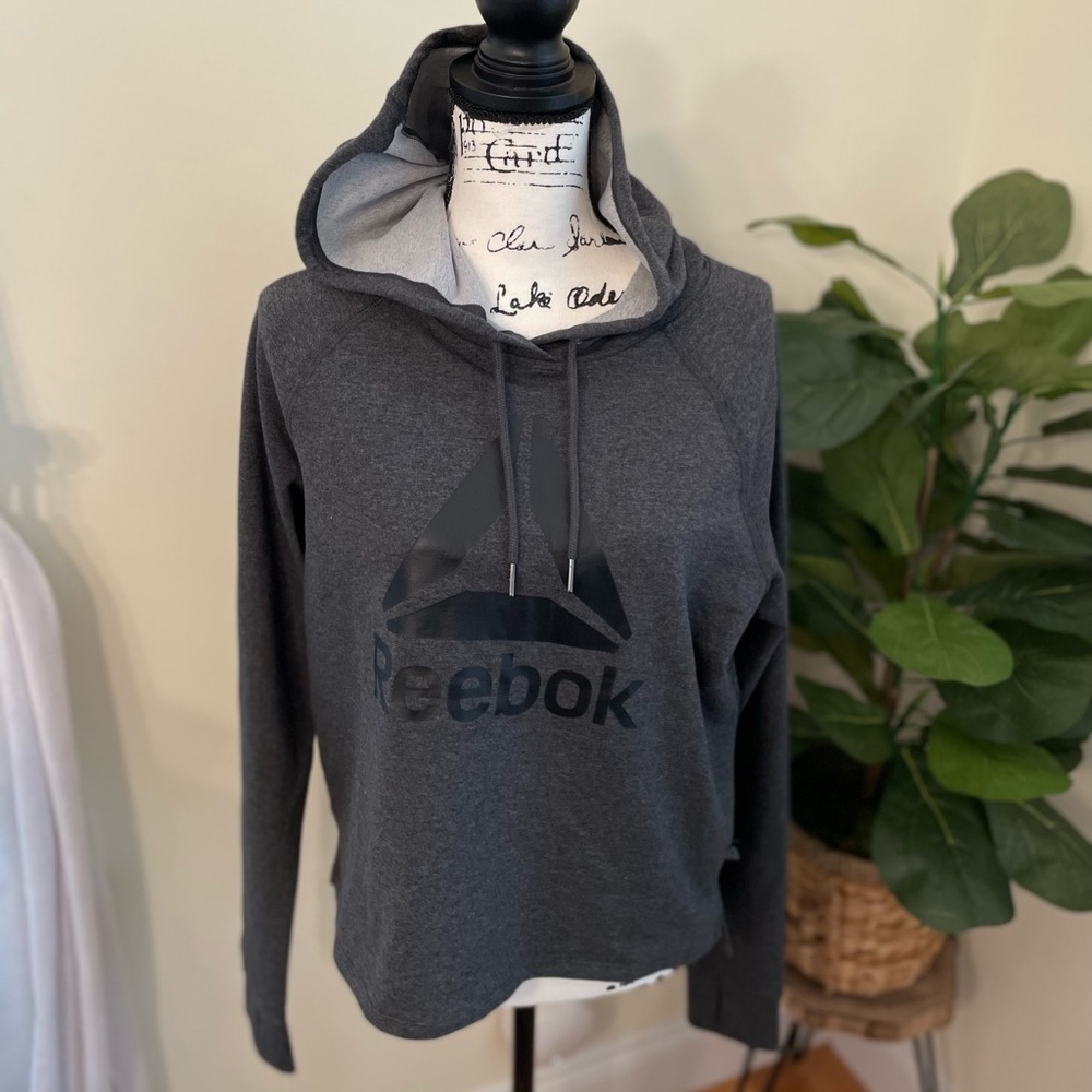 Women’s Dark Grey Reebok Hoodie